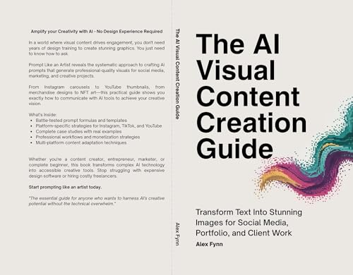The AI Visual Content Creation Guide: Transform Text Into Stunning Images for Social Media, Portfolio, and Client Work (English Edition)