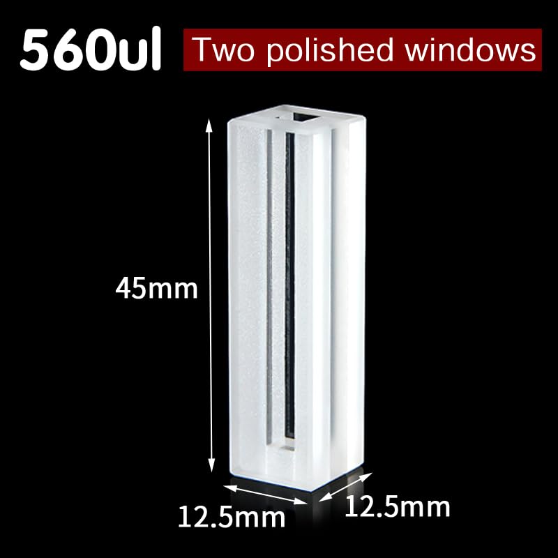 Cuvette en quartz 560 µl avec couvercle pour analyses - 4
