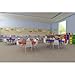 Correll A3060-REC-16-09-16 30 x 60 in. Deluxe High-Pressure Rectangle Top Activity Table Fusion Maple