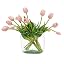 A Style-15pcs Light Pink (No Vase)