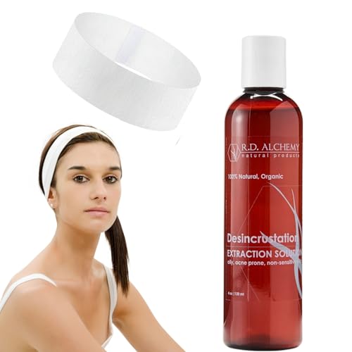 RD Alchemy - Desincrustation Solution/Scaling Fluid Blackhead Remover + 5 Pack Disposable Spa
