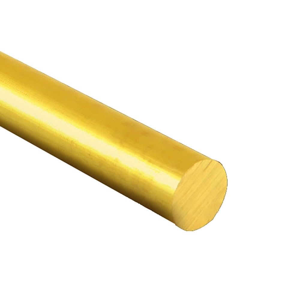 真鍮丸棒6mm／真鍮磨き／2000mm - 株式会社吉田金物オンラインショップ 真鍮製丸棒バー、 DIY模型製作用ナイフハンドル用真鍮丸棒（複数サイズ）(250mm x 16mm)