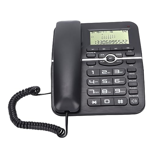 Téléphone fixe filaire CHICIRIS avec écran pour ne plus manquer un appel