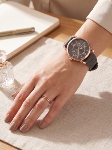 Image of Shocknshop Analog Women Watches Ladies Rose Gold Round Dial Metal Strap Wrist Watch for Woman and Girls -WCH196