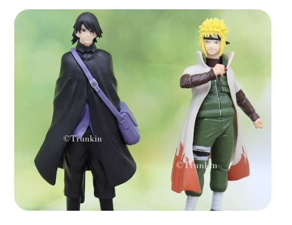 Image of Trunkin | Cute Madara Minato Sasuke (Set D) 6pcs Big Action Figure | Figurine to be Assembled Toy Set Cake Topper Figures Princess