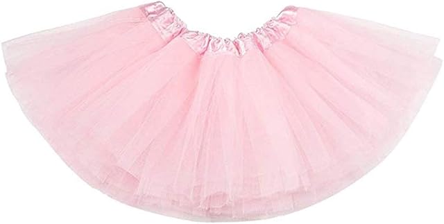 Ruiuzioong Tutu Skirt Children Skirt Classic 3-4 Layers Tulle Tutu Skirt for Birthday Party Holiday Party