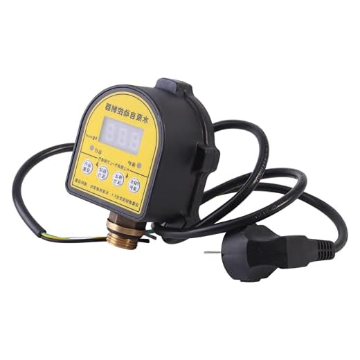 Interruptor de bomba, controlador de pressão, interruptor doméstico LIGADO DESLIGADO para piscina de fonte de lago de centro de água