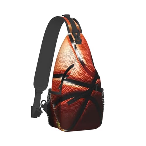 Mochila Sling Crossbody para Hombre y Mujer Negra miniatura 1
