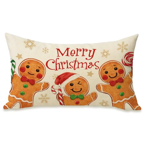 Best Couch for Single Man: Comfortable, Compact, and Stylish Sofa Picks 5 Fahrendom Merry Christmas Lumbar Decorative Rectangle Pillow Cover 12 x 20, Xmas Gingerbread Man Porch Patio Outdoor Pillowcase, Funny Winter Holiday Sofa Couch Cushion Case Home Decor