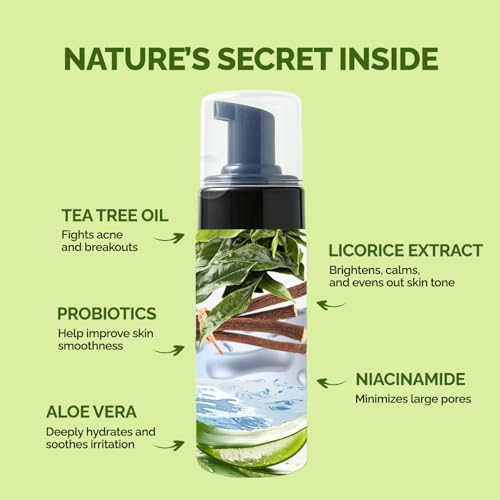Image of TAUPE Anti-Pollution Foaming Face Wash for Sensitive Skin - 150ml | Gentle Cleanser for Acne & Oil Control | Unclogs Pores, Removes Dirt & Soothes Skin