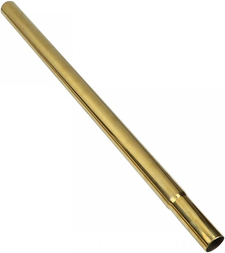 Renovators Supply Manufacturing High Tank Toilet Flush Pipe 24 In. Height Extender Flush Pipes With Brass PVD Finish Stainless Steel Toilet Flush Pipe