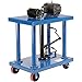 Global Industrial Foot Control Work Positioning Post Lift Table, 6000 Lb. Cap
