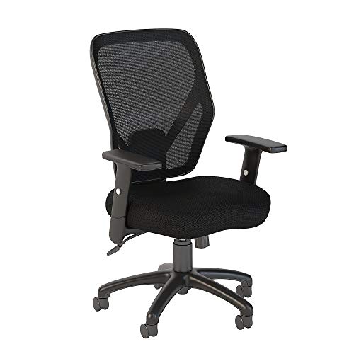 Bush Business Furniture Accord Mesh Back Office Chair in Black