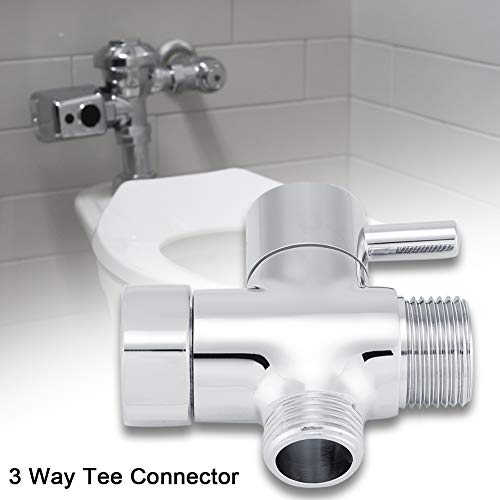 Adaptador T de latão, adaptador T, ajustável à prova de vazamentos, fácil de instalar, durável para
