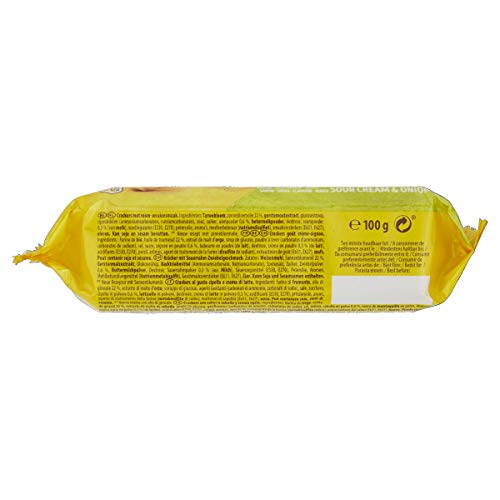 Biscuits Apéritifs Crackers Goût Crème Oignon Tuc Lu Le Sachet De 100 G - vue 5
