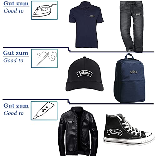 Viking, Vichinghi Biker Rider Rank Patch Walhalla