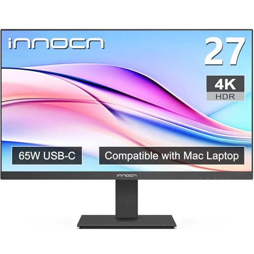 INNOCNモニター 27C1UD 27インチ　4K　HDR400 INNOCN 27 Inch 4K Monitor for Mac Laptop, 3840 x 2160 LCD