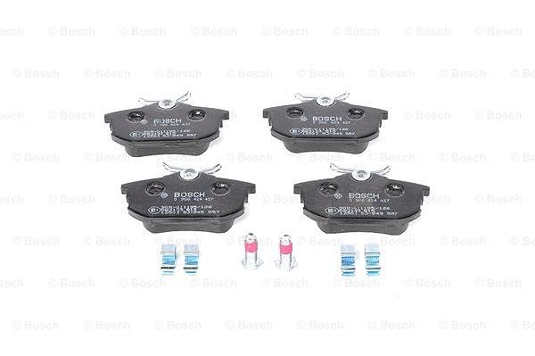 Bosch BP1127 Brake Pads - Rear Axle - ECE R90 Certification - Four