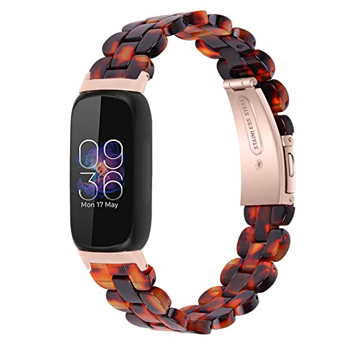 Kabbba �����r���v�o���h Fitbit Inspire 3�Ή� �y�� ���߉\ �t�@�b�V�����u���X���b�g ���X�g�o���h �����p �j�����p �X�e�����X���^���o�b�N���t��, �ׂ��b�B