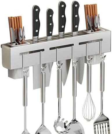 Utensilios de Cocina Acero Inoxidable, Soporte Utensilios Cocina,...