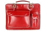 Das BELLI Design Bag Verona - auch DIN A4 geeignet (NICHT für dicke Ordner). Unisex Ledertasche, Herrentasche aus Leder, hochwertige Damentasche, Frauentasche, Männertasche, Business Bag, Piloten Tasche, Unterlagentasche zum Tragen, Doktortasche, DocBag, Schreibmappen Tasche, elegante Businesstasche, Aktenkoffer, Überschlagtasche, Fototasche, Bürotasche, Büchertasche, Unitasche, Collegetasche, Organizer Bag, Meeting-Tasche, große Ledertasche, Lederkoffer, Echt Leder Tasche, Organizer