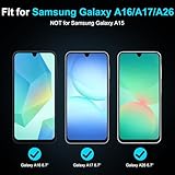 AKLPP [3 Pack] Screen Protector for Samsung Galaxy A16/A17/A26 5G&4G, Tempered Glass Film Accessories, Anti-Scratch Protection, Case-Friendly, Bubble Free, 9H Hardness, Impact-Resistant. - Image 2