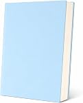 UIRIO 2-Pack Large A4 Wide Ruled Notebooks, 8" x 11.5", 400 Pages Each, Faux Leather Softcover Journals for Work, School & Journaling, Black