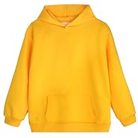 Soft and Comfortable Material: Crafted from a premium cotton blend fabric that is soft to the touch and highly breathable, ensuring all-day comfort for kids. Classic Hooded Design: Features a stylish hood, along with a convenient kangaroo pocket for ...