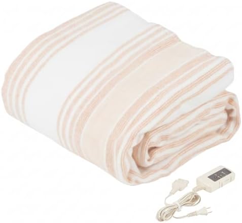 （07:00時点） Mofua 電気毛布 洗える敷毛布 130×80cm シングル 温度調節無段階 ダニ退治 頭寒足熱配線 足元 モフア MFS401H-D