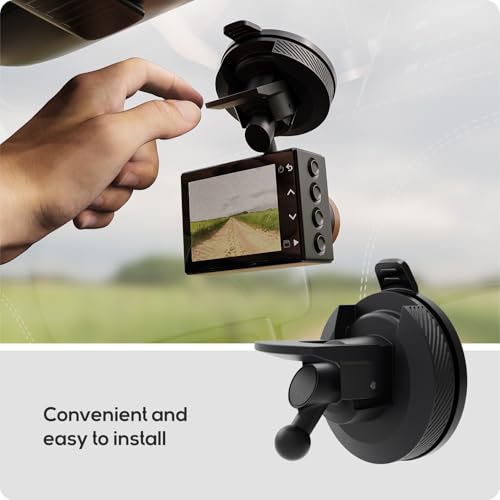 TUSITA Suporte de mini ventosa compatível com Garmin Dash Cam 45 46 47 55 56 57 65W 66W 67W, Speak P