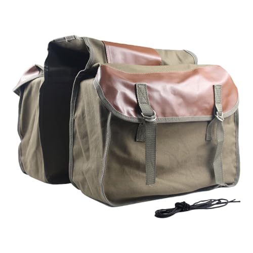 Sac arrière de vélo en toile amovible stable pour éliminer les vibrations