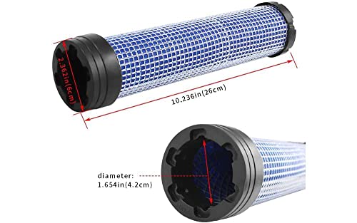 Replacement Inner and Outer Air Filter Kit Compatible with Kawasaki 11013-7020 11013-7019 Kohler 25 083 01-S 25 083 04