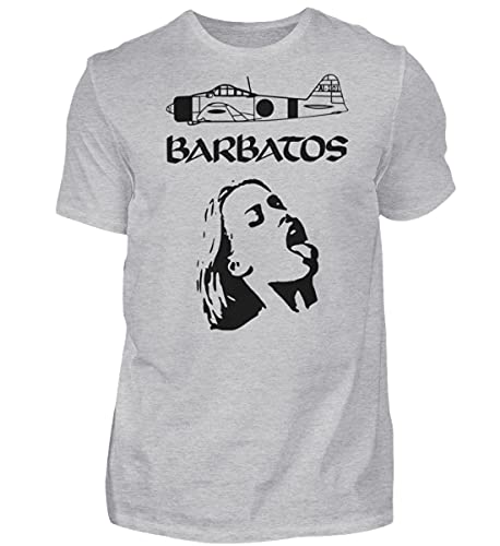 T-shirt homme gris XXXL vêtement style metal Barbatos