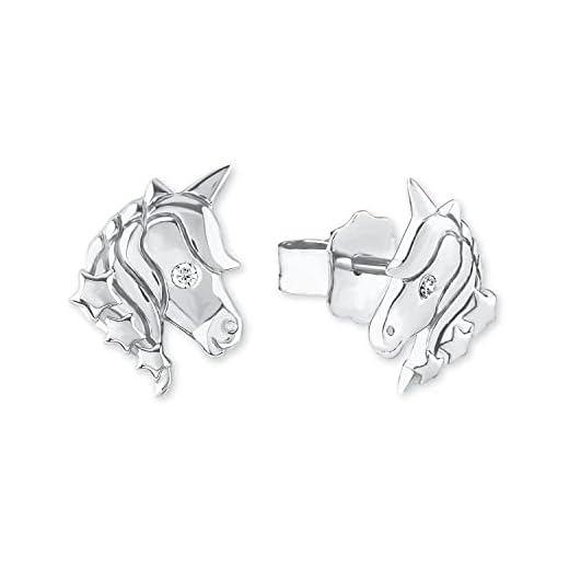 s.Oliver Ohrstecker | 925 Sterling Silber | Mädchen Kinder Ohrschmuck
