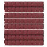 80 Stück Schleifpapier, 6 Löcher Schleifmittel Set, 115x101 mm, Körnung 40 60 80 100 120 180 240 320, Kompatibel für Schleifmaschine BO4555 BO4554 BO4561 DBO484Z DBO480Z, für Schleifarbeiten