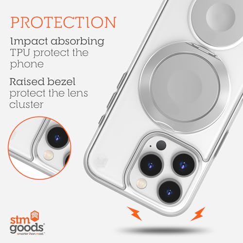 Coque iPhone 16 Plus STM Roll Spin avec disque rotatif anti-chocs