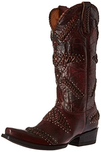 Old Gringo Women's Arcangel Western Boot, Vesuvio Red, 7 B US