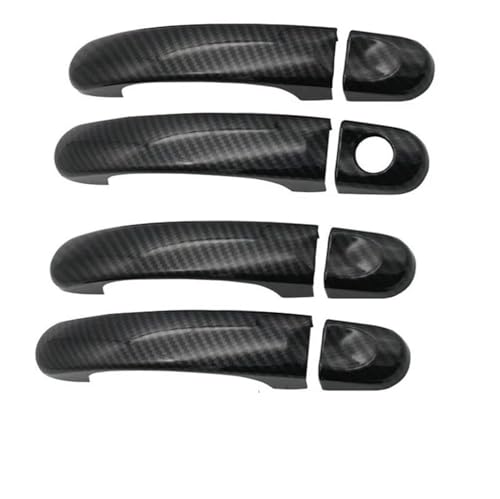 Molduras cromadas para manijas de puertas exteriores de VW Touran y Transporter 2003-2015