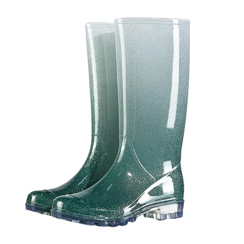 Chaussures de pluie au design de bottes longues élégantes et confortables