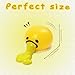 lulucross 2 Pcs Vomiting Stress Ball Toy Set – Puking Egg Yolk Slime Balls, Squeeze Fidget Toys, Prank Gifts, and Sensory Stress Relief for Kids & Adults