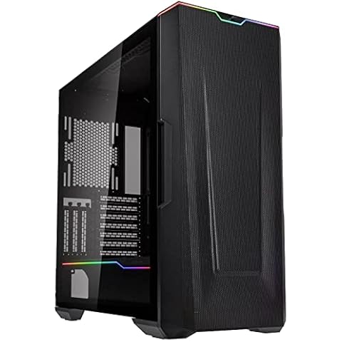 Phanteks Eclipse G500A D-RGB Fanless Midi-Tower, Tempered Glass - schwarz Cover