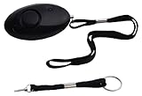 Vigilant PPS-9 135dB Personal Alarm with Rip Cord or Button Activation and LED Flashlight and AAA Batteries