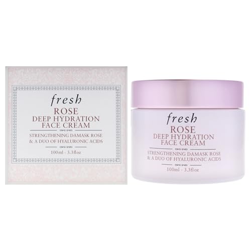 Rose Deep Hydration Face Cream for Women - 3.3 oz Cream