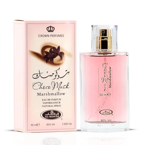 Ayat Perfumes - Eau de Parfum Choco Musk Marshmallow – 50 ml – Perfume oriental goloso – Fresa, malvavisco, vainilla, cacao – Unisex – Larga duración (Marshmallow)