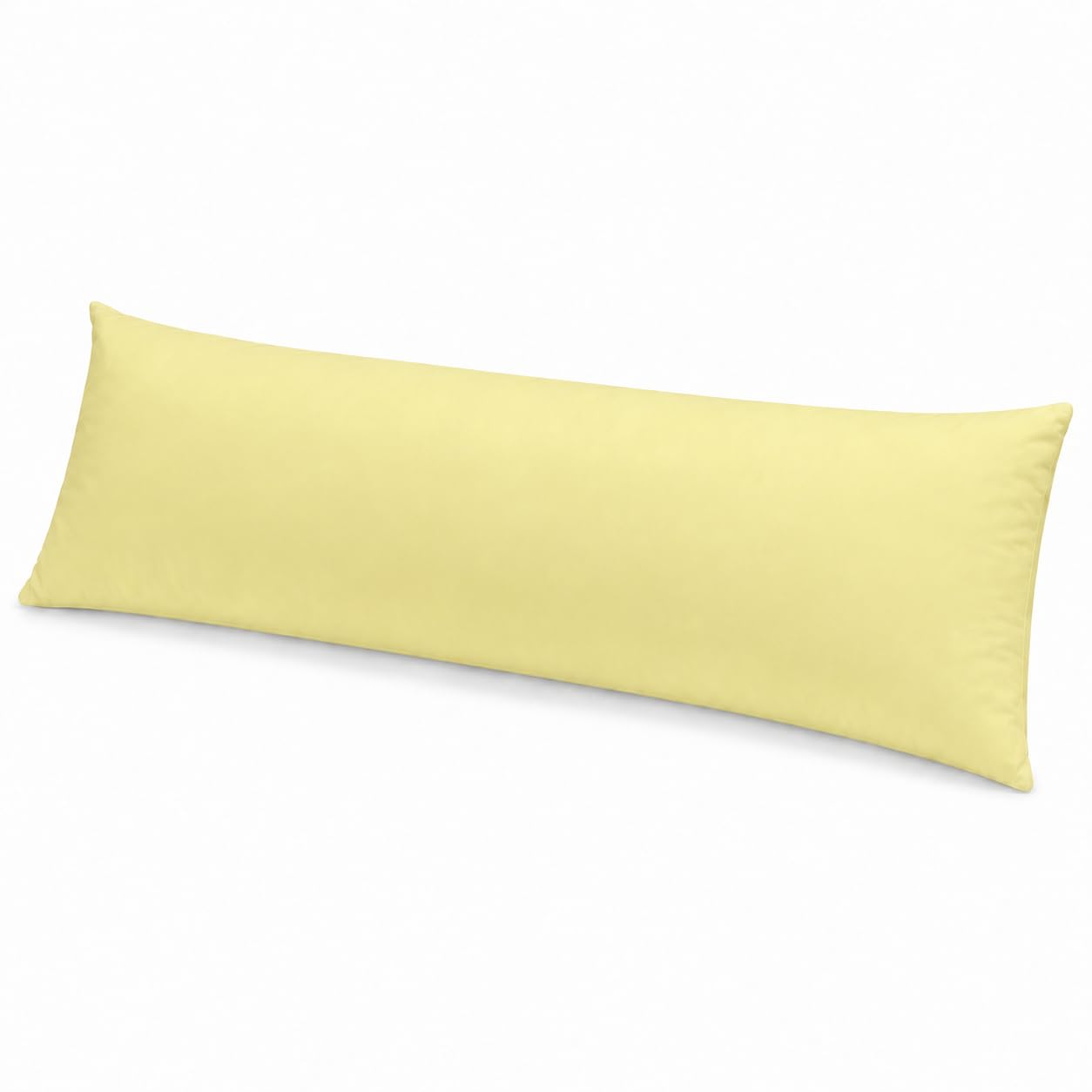 AmigoZone Bolster Pillowcases - Pregnancy Maternity Orthopaedic Support Pillowcase (King 5FT(60"), Lemon)