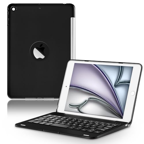 ONHI Ultra-Slim Wireless Keyboard Case for iPad mini...