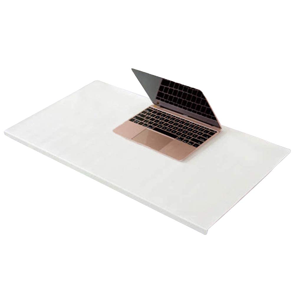 Large Mouse Pad with Edge Protector Luxury Leather Desk Pad Laptop Mats Gaming Mouse Keyboard Writing Blotter Computer Protector mat for Home Office 70x30cm