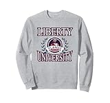 Liberty Flames Laurels Gray Officially Licensed Sweatshirt