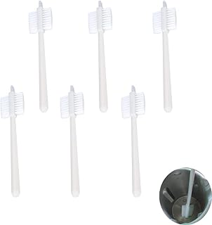 6 Pack Juicer Machines Cleaning Brush 3 Side Bristles Deep Clean Brushes Scrubber for Omega VRT VERT Juicers Extractor Strainer Filter Soy Milk Maker Mixer Blender Toaster Coffee Grinder
