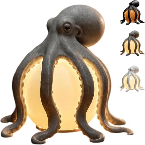Lampe de table Octopus pour créer une ambiance océan apaisante dans la chambre